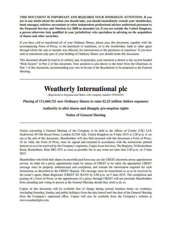 165476 Weatherly International – Circular (PFP)